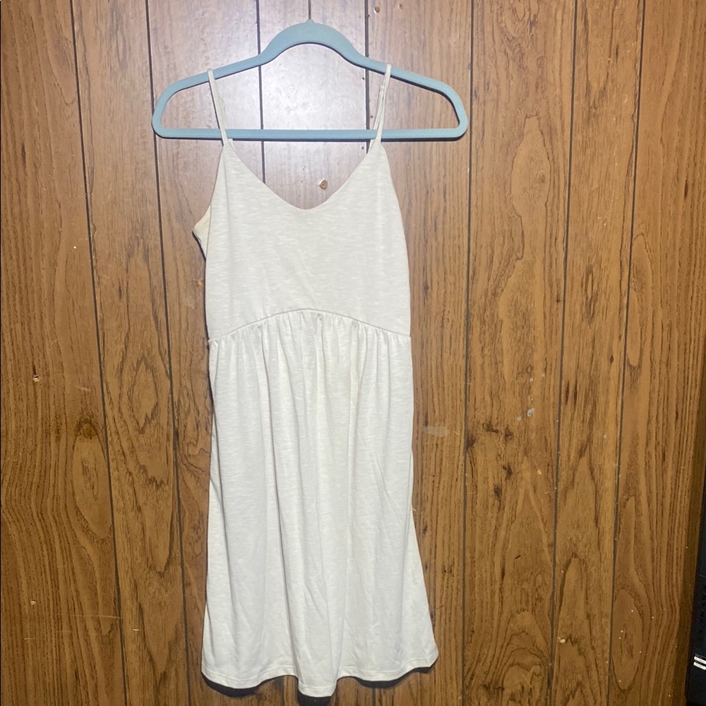 Old Navy Cream Mini Dress